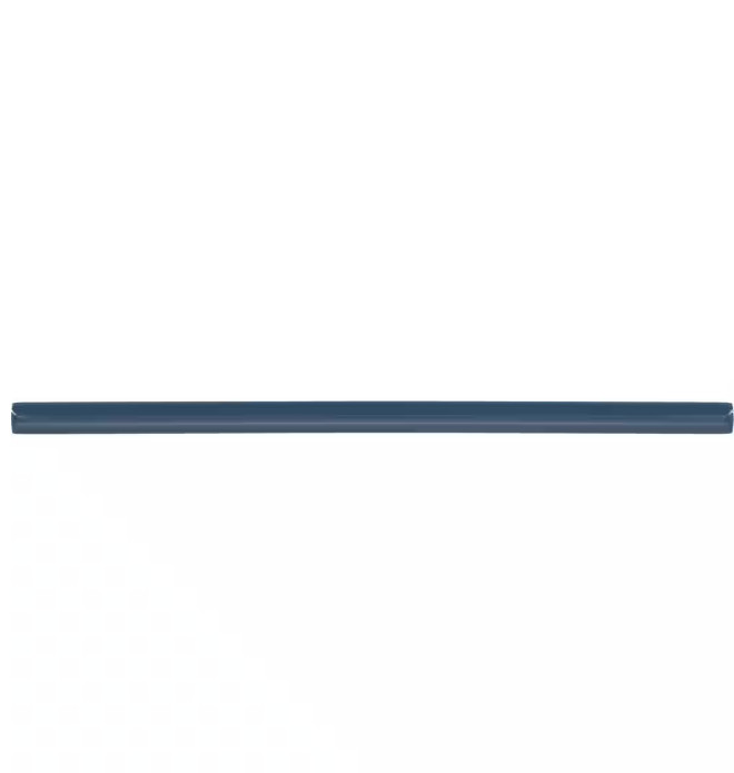Daltile Luxecraft Blue Galaxy Matte 1/2in x 12in Glazed Ceramic Jolly Tile Trim