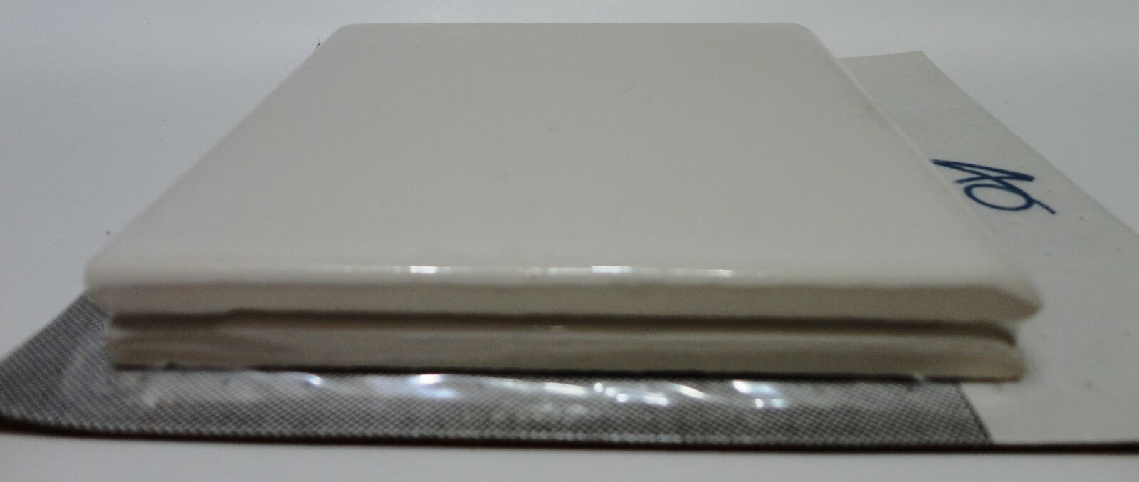 8-American Olean Starting Line Ceramic Bullnose 4.25 x 4.25 (843588)White Gloss