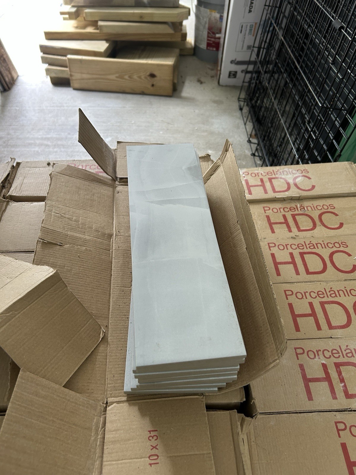 Bedrosian Shoji White (greige) Designer Wall Tiles – New Huge Discount
