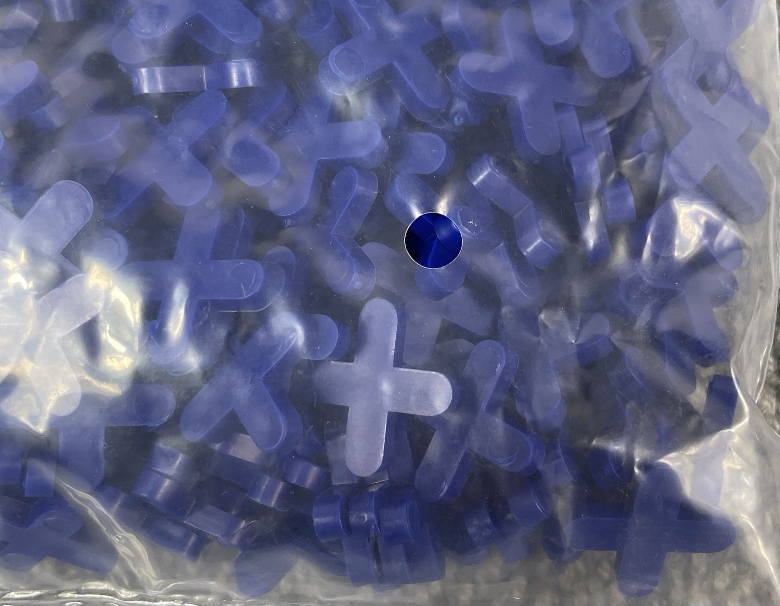 TAVY BASIX Lot of 7 Tile Spacers 3/16 / 5mm BLUE 500 Count Bags 3,500 Total NWT