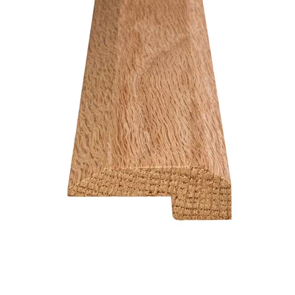 Solid Hardwood Multi-Purpose Reducer Molding Unfinished 3/8in T x 2in W x 78in L