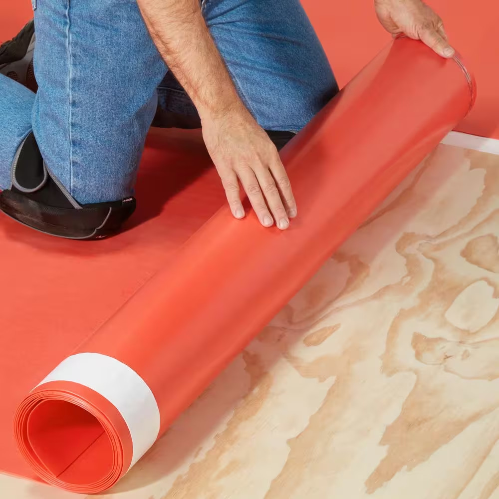 100 Sq. Ft Rolls 48 X In. W 25 X Ft. L X 2 Mm T Underlayment for Laminate, Solid