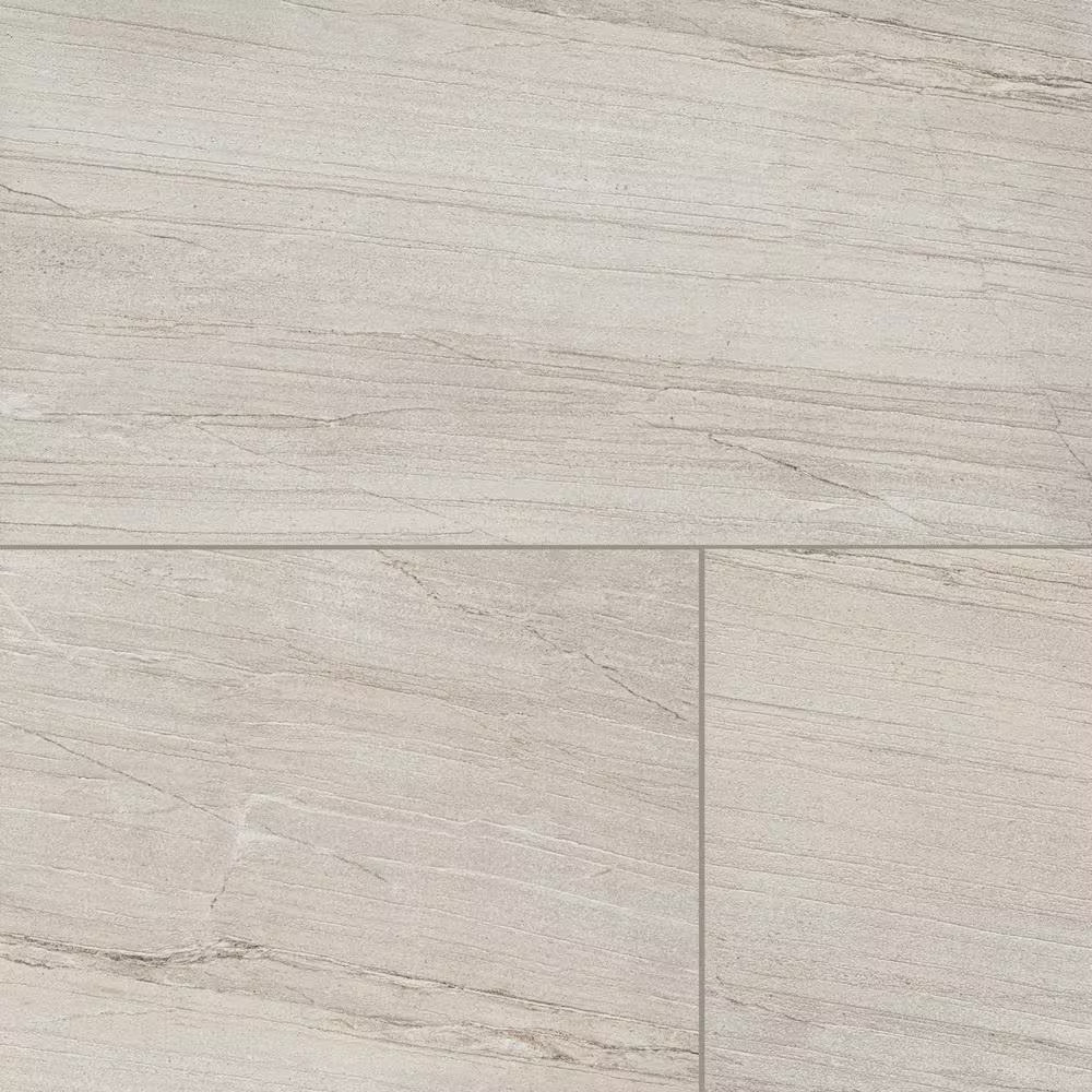 Malvera Cream 24 In. X 48 In. Lapato Porcelain Travertine Look Floor and Wall Ti