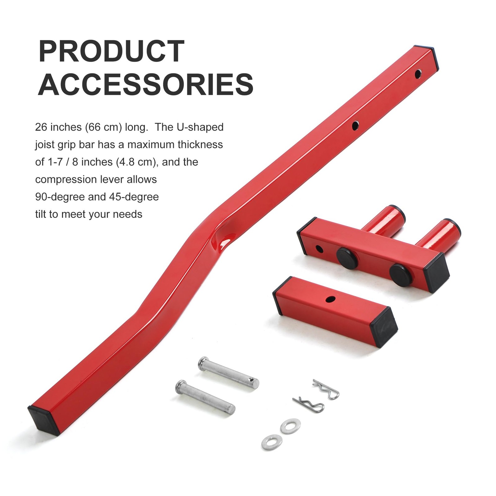 Decking Straightening Tool Board Bender Carbon Steel 66cm Weight 1.5KG