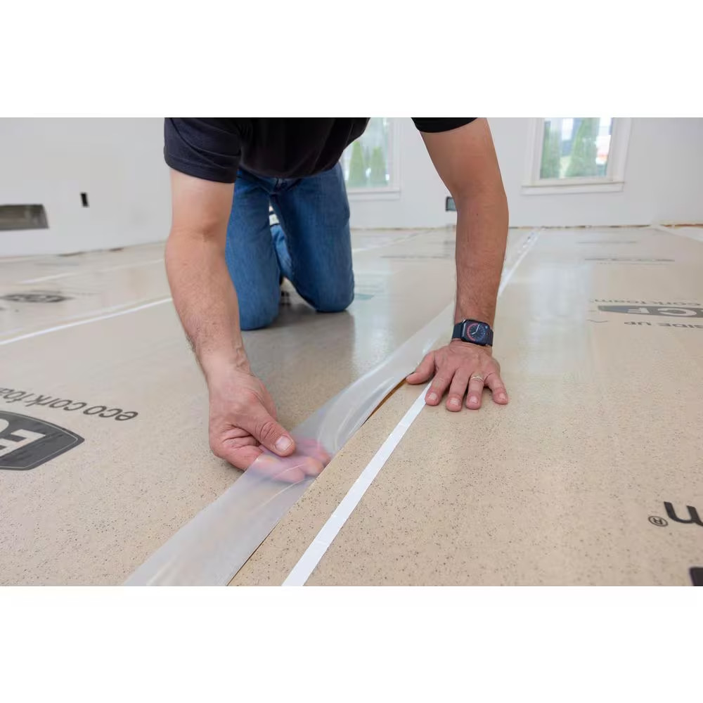 75 Sq. Ft. 3 Ft. X 25 Ft. X 3.2 Mm Waterproof Premium plus 10-In-1 Underlayment