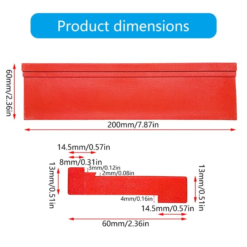Ergonomic Laminate Flooring Tool Nylon Tapping Block for Floor Installation