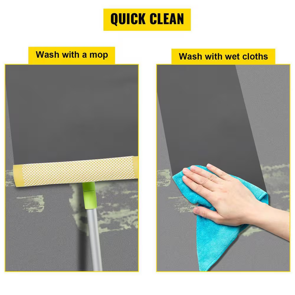 Dance Floor 6.6 X 11.8 Ft. Dance Floor Roll 0.06 In. Thick Reversible Portable D
