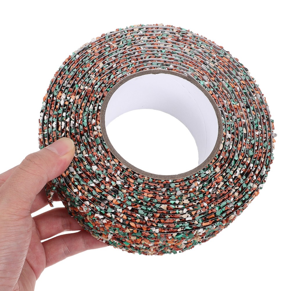 4 Set Reusable Rubber Grip Tape Strips for Stairs Indoor Outdoor Durable Epdm