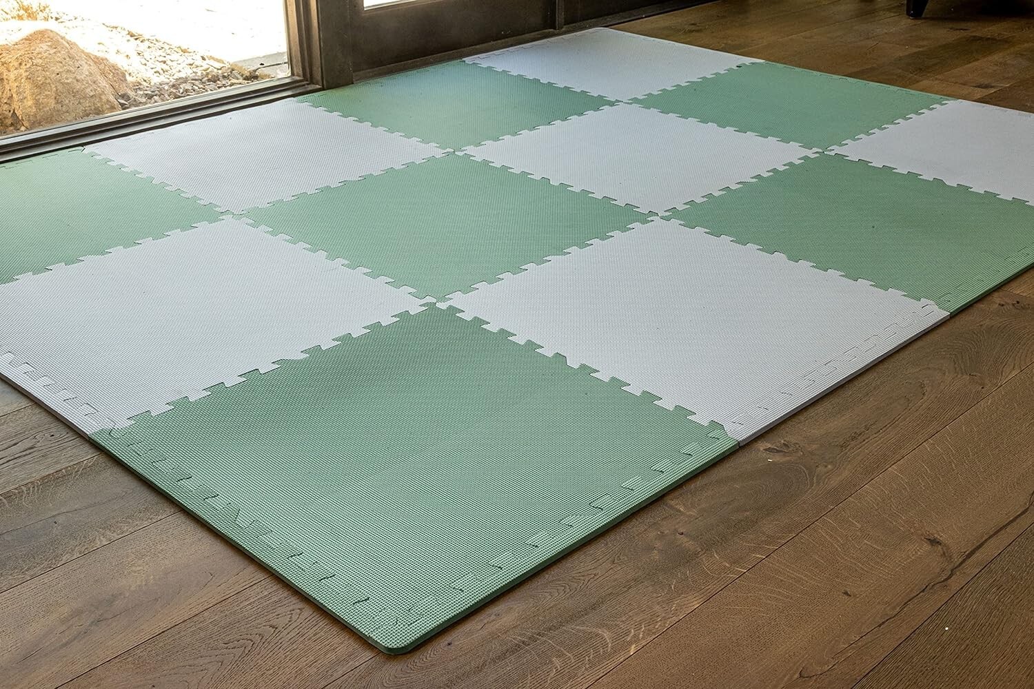 Interlocking Foam Floor Tiles from Square Brands for MMA Foam Play Mat Tile 3/8″