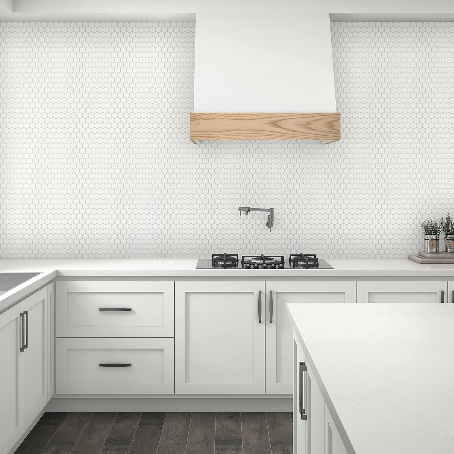 Matte Arctic White 12″ Mosaic Tile – 12 Cases for Stunning Design