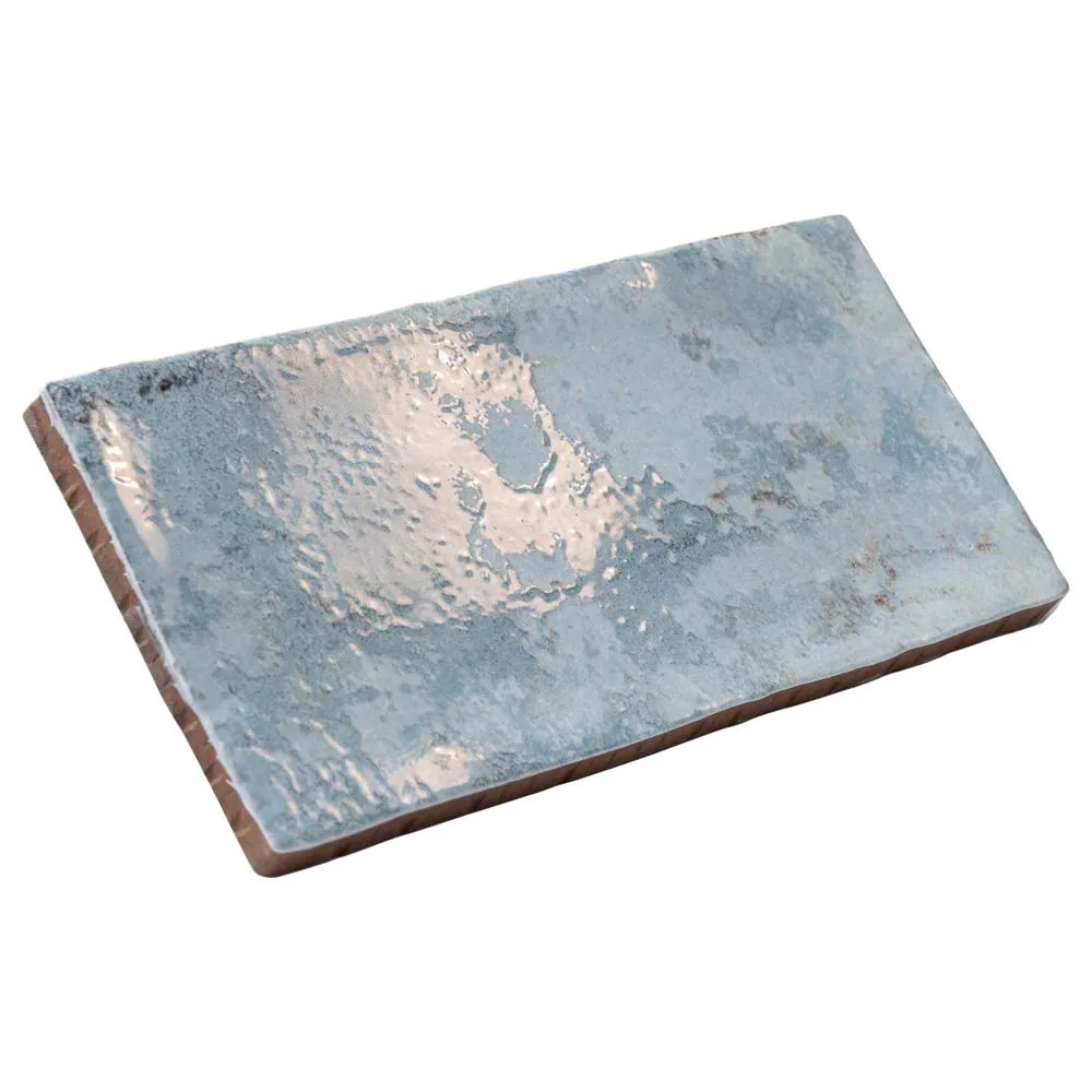 Biarritz Blue 3 In. X 6 In. Ceramic Wall Tile (5.72 Sq. Ft./Case)