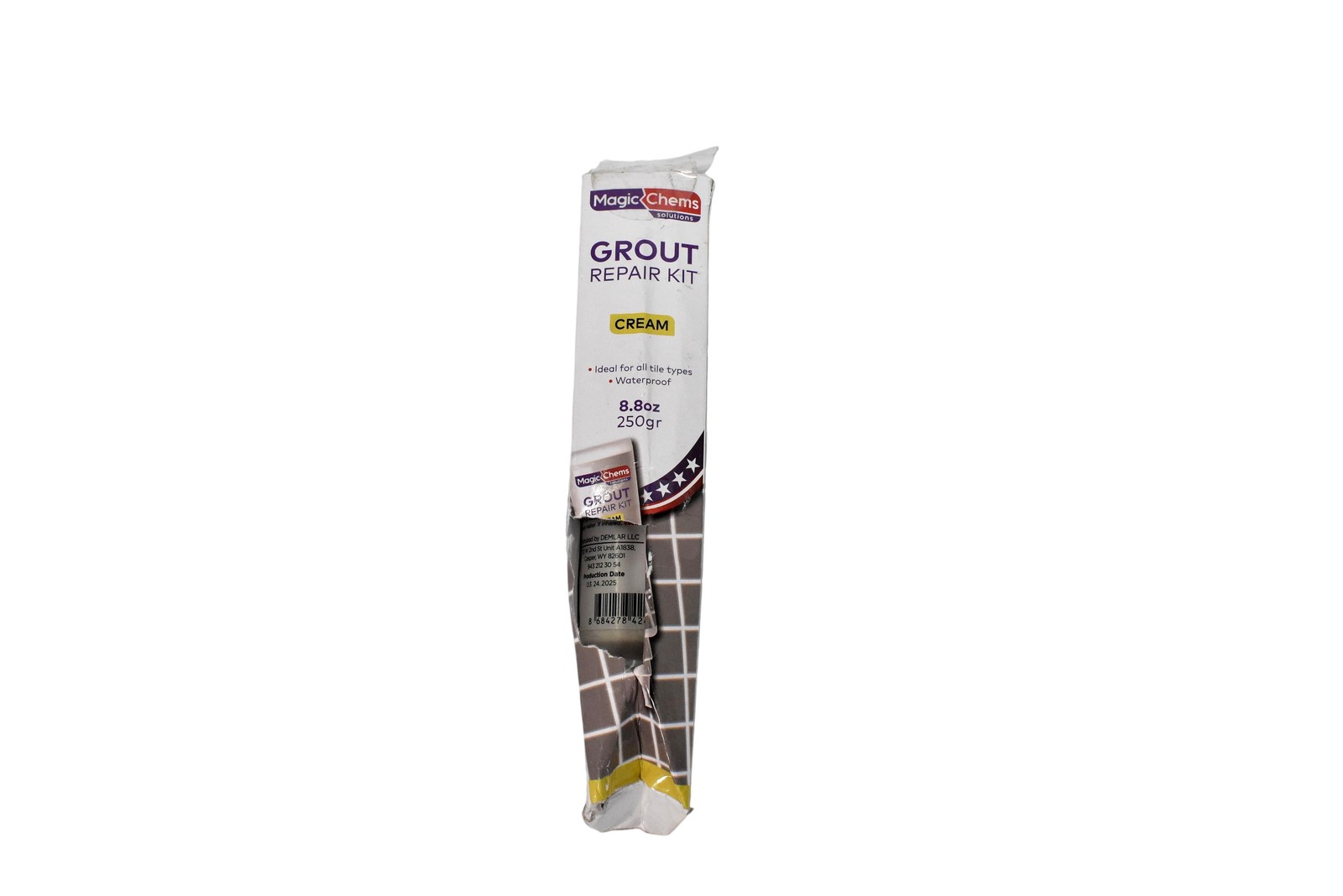 MagicChems Tile Repair Kit Beige 8.8oz X003WP5TRF Silicone Waterproofing