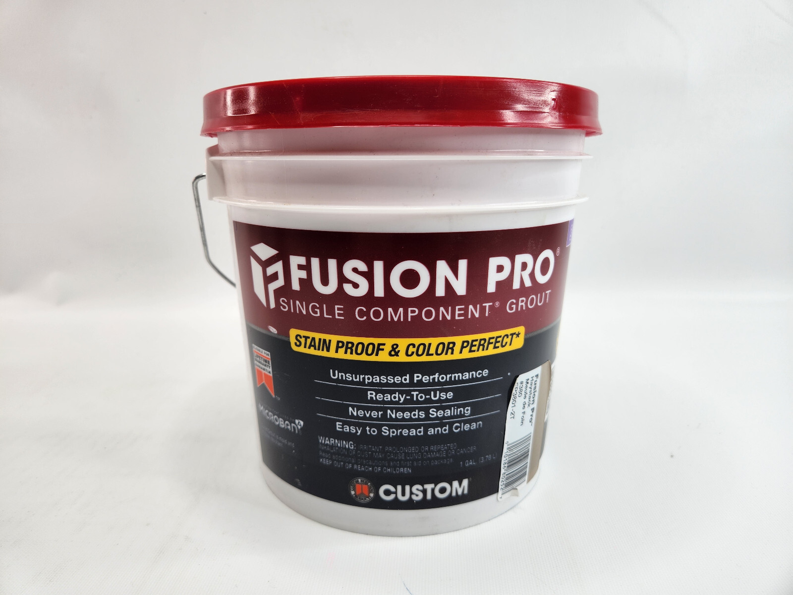 1 Gallon Fusion Pro HayStack Stain Proof Single Component Grout