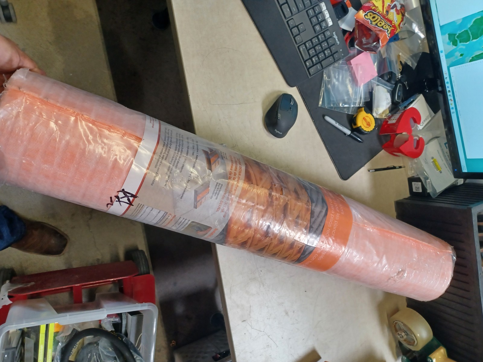 Schluter DITRA Uncoupling Membrane Roll – 54 SqFt ESR-2467
