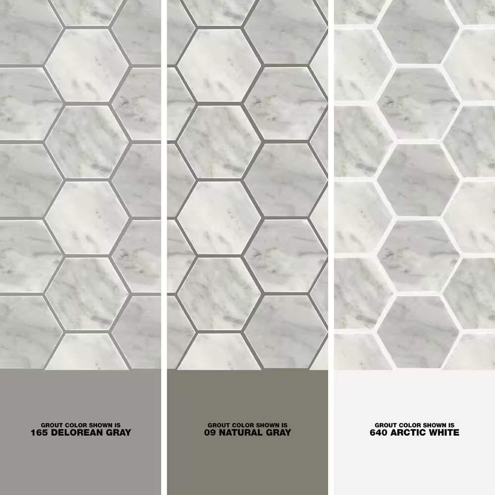 Restore Mist Honed 12 In. X 12 In. Marble Mosaic Tile (0.97 Sq. Ft./ Piece)