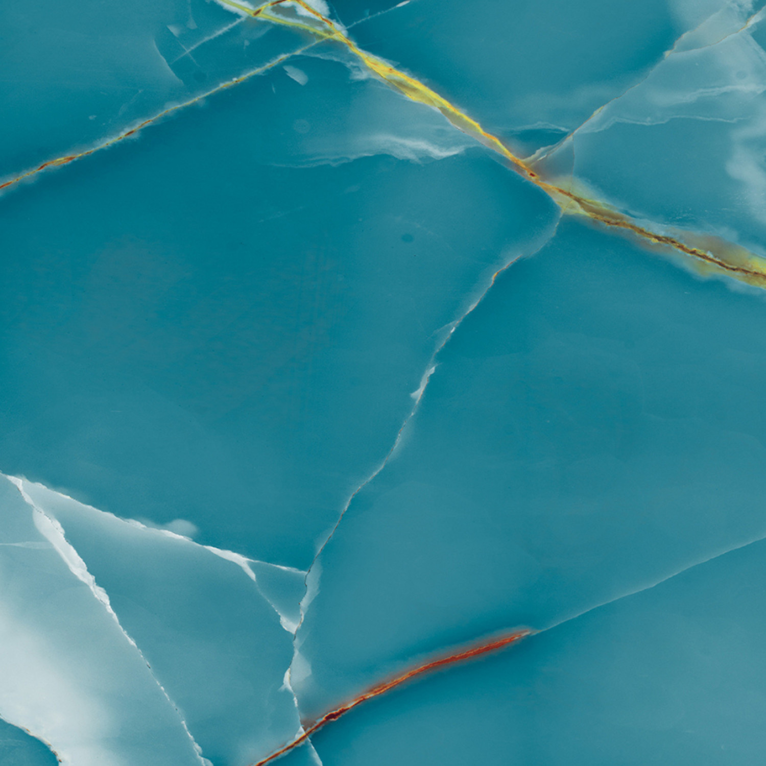My Luxury Flooring MK HIGH Glossy Jazz 5030 Aqua Porcelain Tiles 24 x 48 In Tile