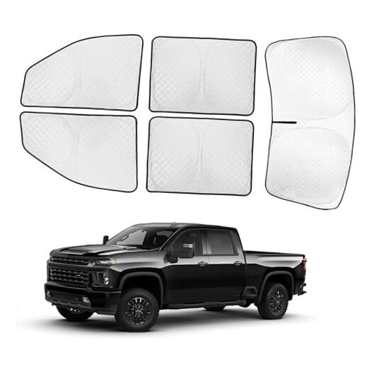 2019-2024 Silverado Window Shades | 6 Layers LZW-QZ-2019-2024 Silverado