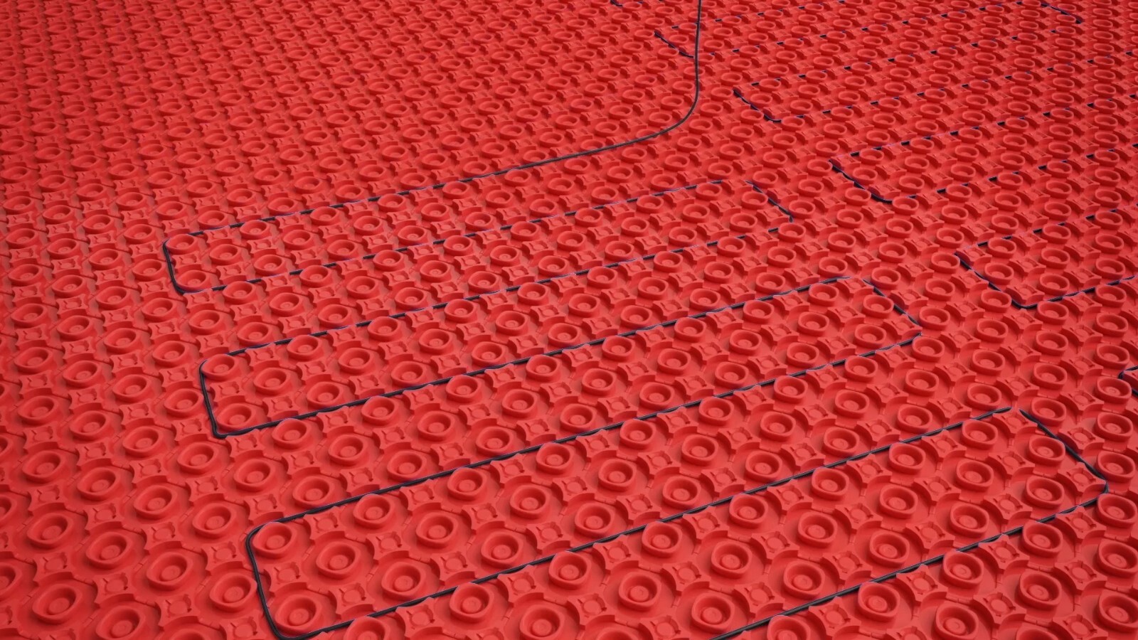 Prova FLEX-HEAT Floor Heat Membrane Roll – Uncoupling Tile Underlayment 52 Sq Ft