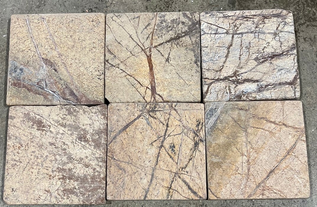 Tile Rainforest Natural Stone Backsplash About 4×4 SAMPLE PIECE TS-81