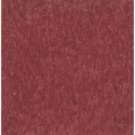 Armstrong 51814031 Vinyl Floor Tiles, 12″W, Pomegranate Red