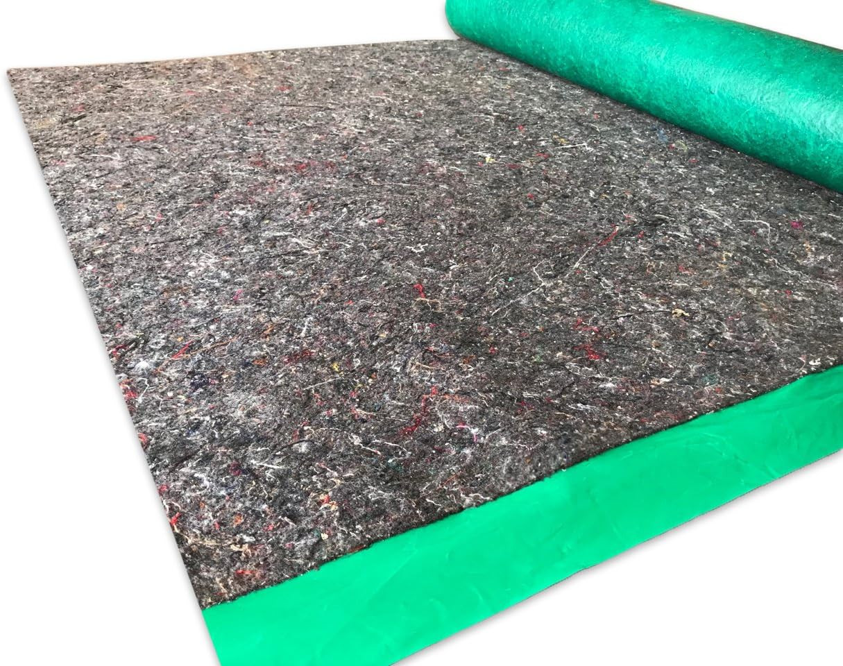 691322306941 200SQFT 3.2MM 3-In-1 Underlayment Felt, 300SQFT, Emerald Green, 200