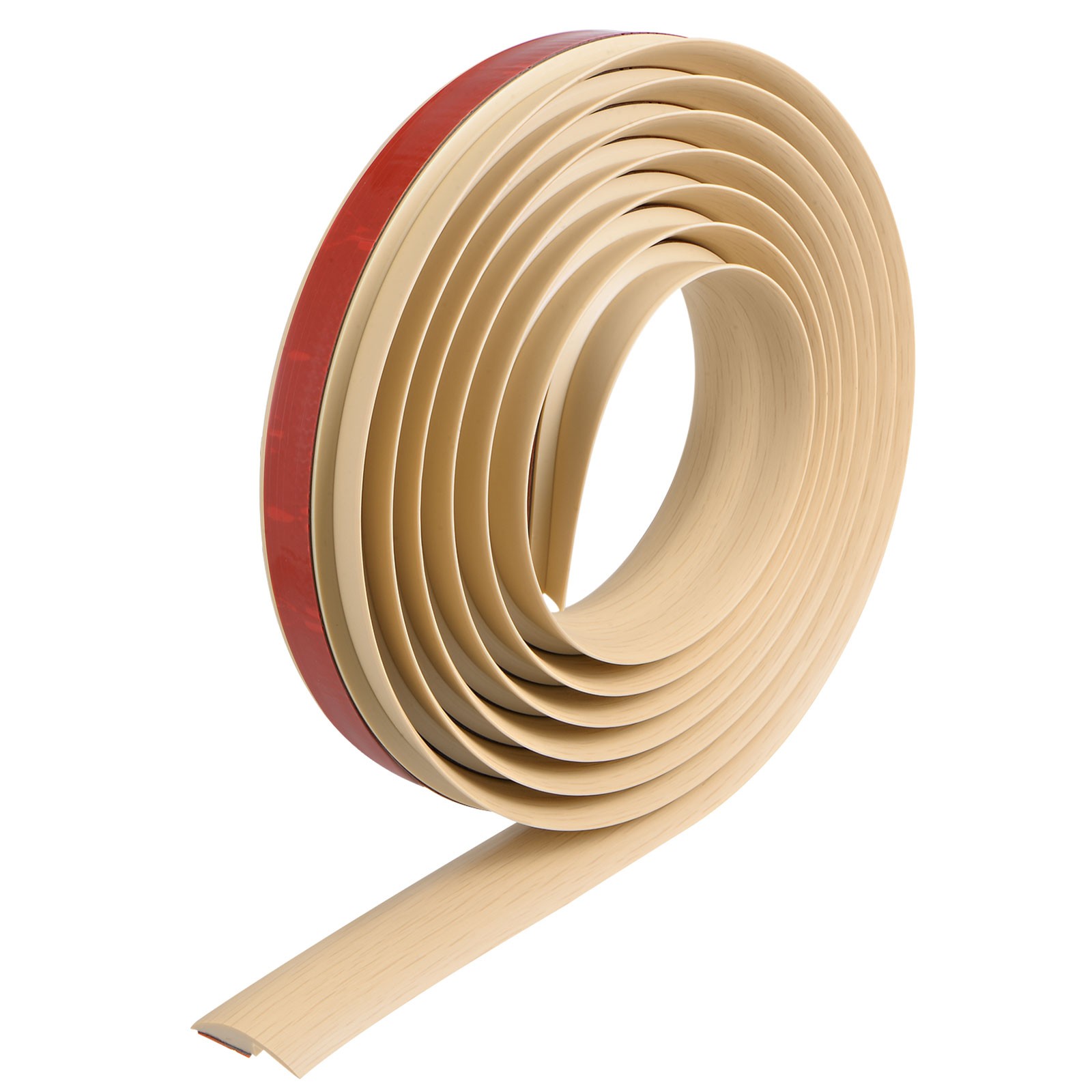 9.84ft PVC Floor Transition Strip Self Adhesive Carpet to Tile Strip Beige