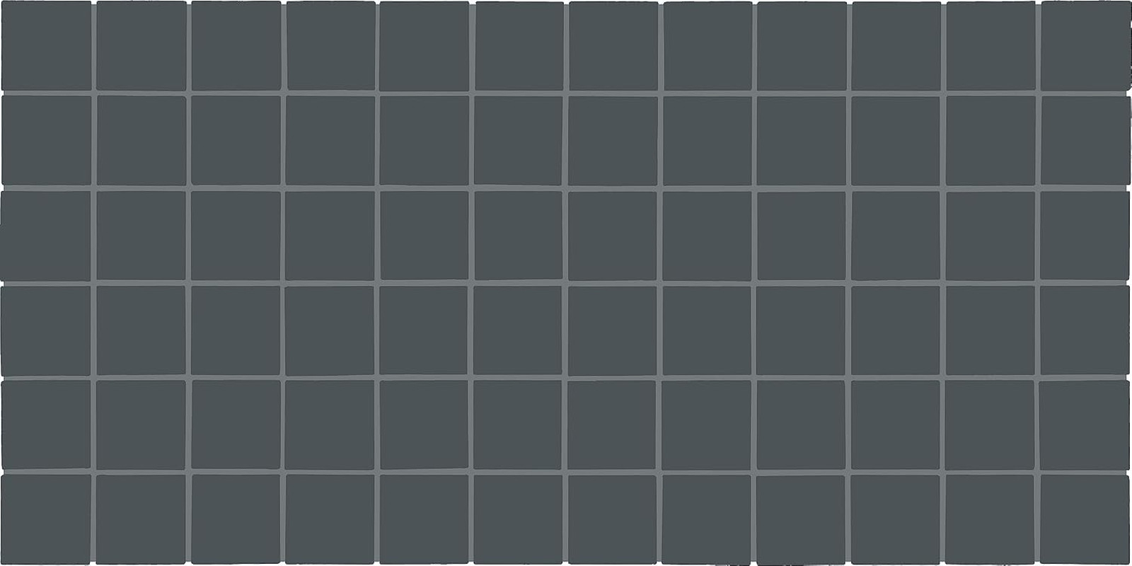 Chalkboard/Gray 2″ Ceramic Mosaic Tiles for Backsplashes & Walls – 12 PC Set