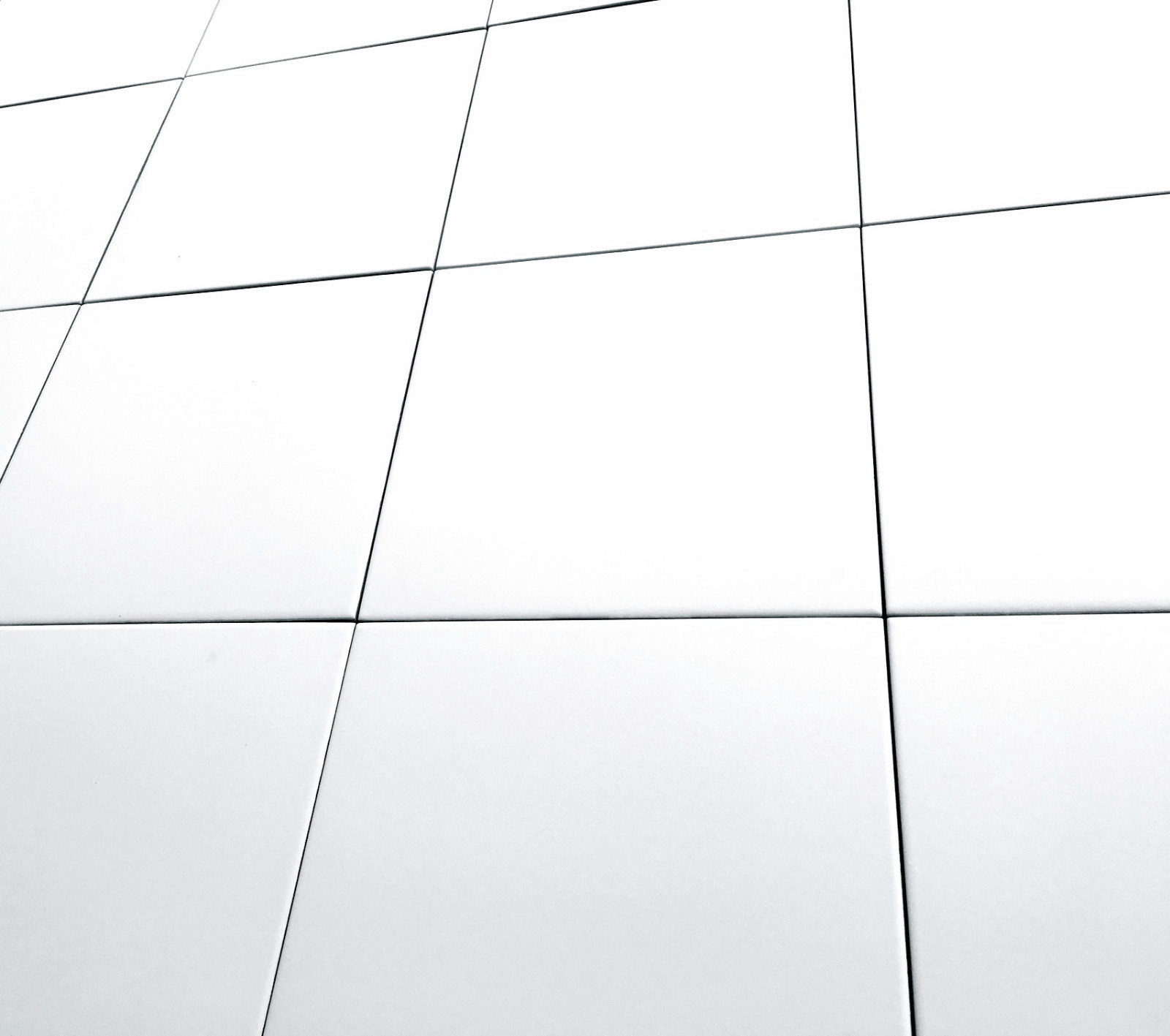 8.7 x 8.7 Café De Paris Matte White Porcelain Tile Floor Wall (Sold per piece)