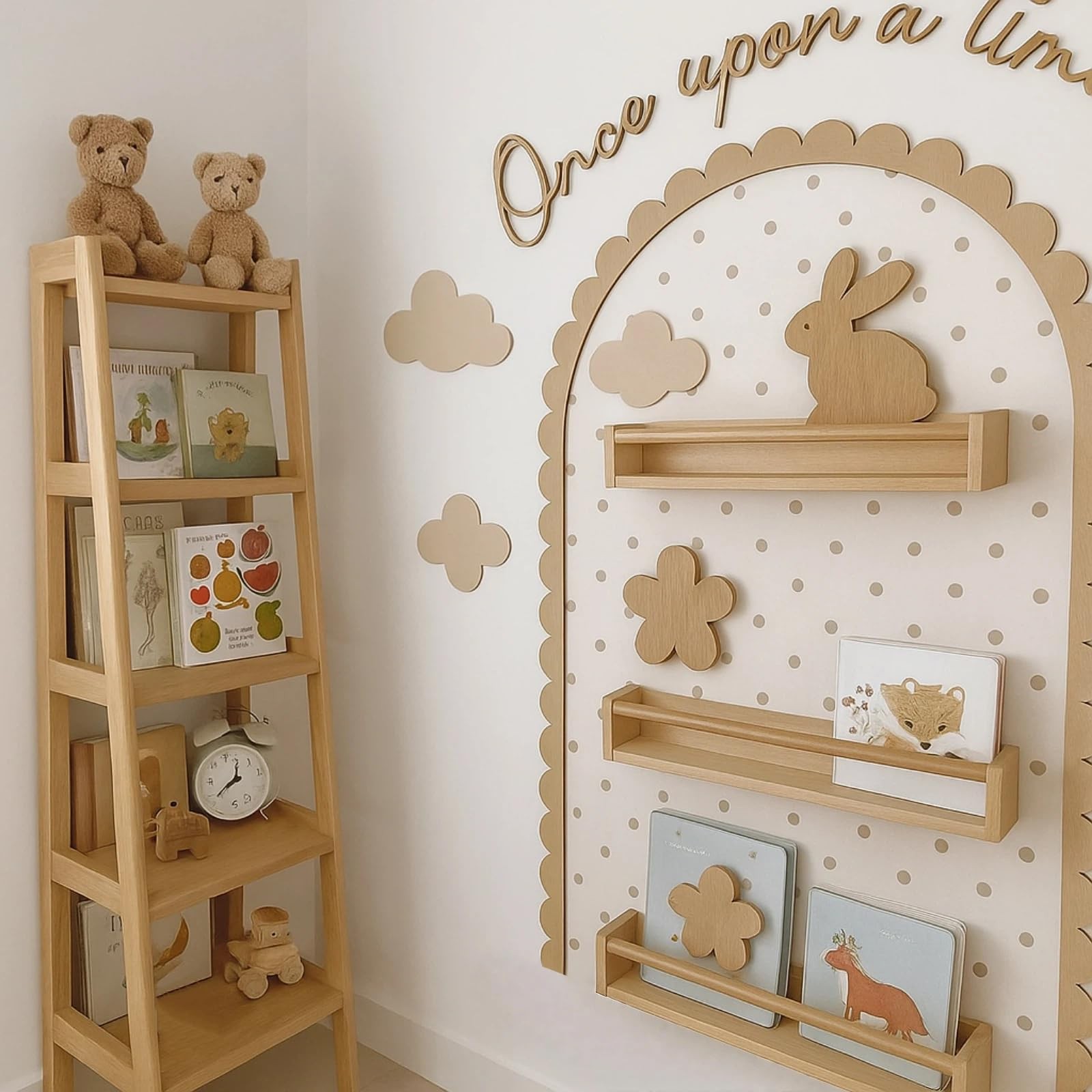 Unfinished Scalloped Decorative Wood Trim Pre-Cut Wood Molding Cute DIY Scall…