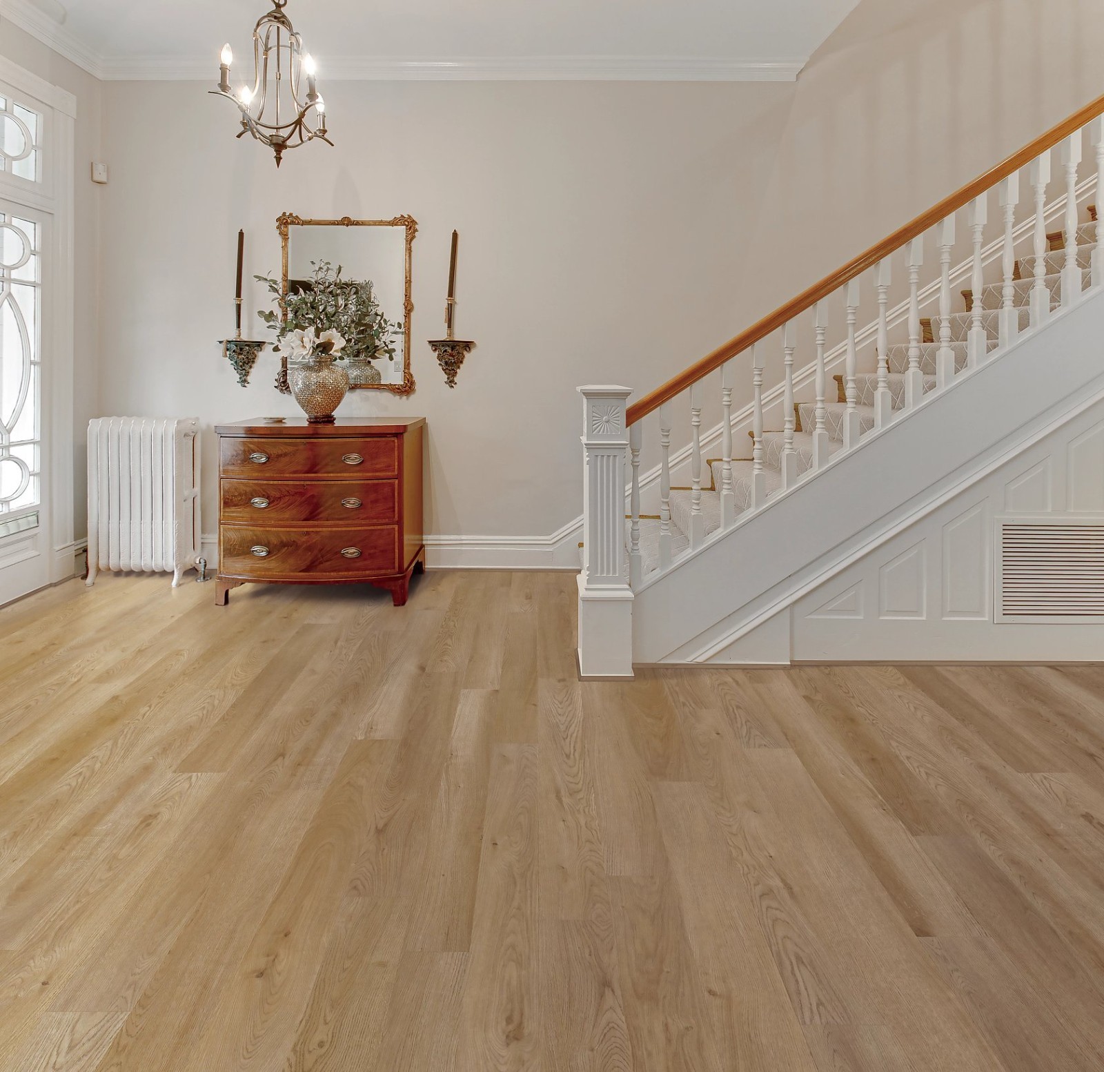 COREtec Antique Oak WPC Waterproof Vinyl Plank Flooring VV023‑05057 – 5″ x 48′