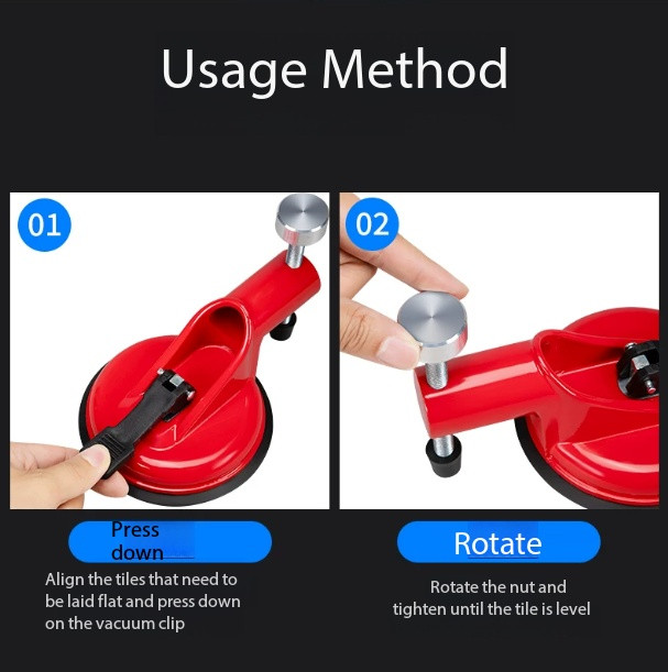 Tile Leveller Suction Cup Leveller Strong Suction Lift Fixed Suction Cups