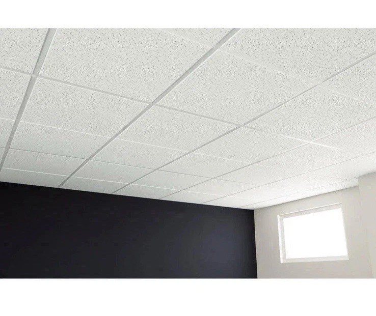 Armstrong Drop Ceiling Tile 24″ x 48″ Regular Acoustic White (80-Sq-Ft/Case)