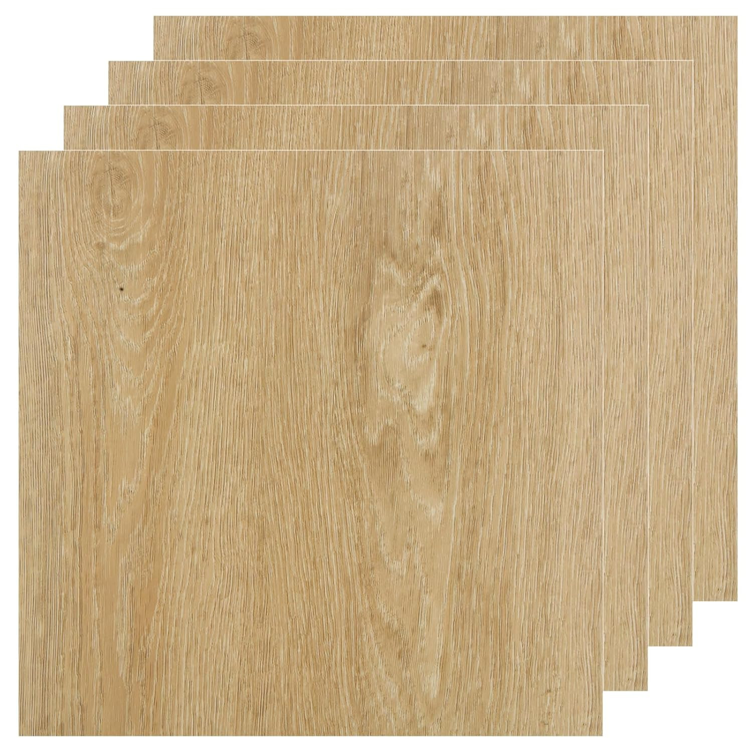 40 Sheet Vinyl Flooring 12X12 Peel and Stick Floor Tile Waterproof Clearance Vin