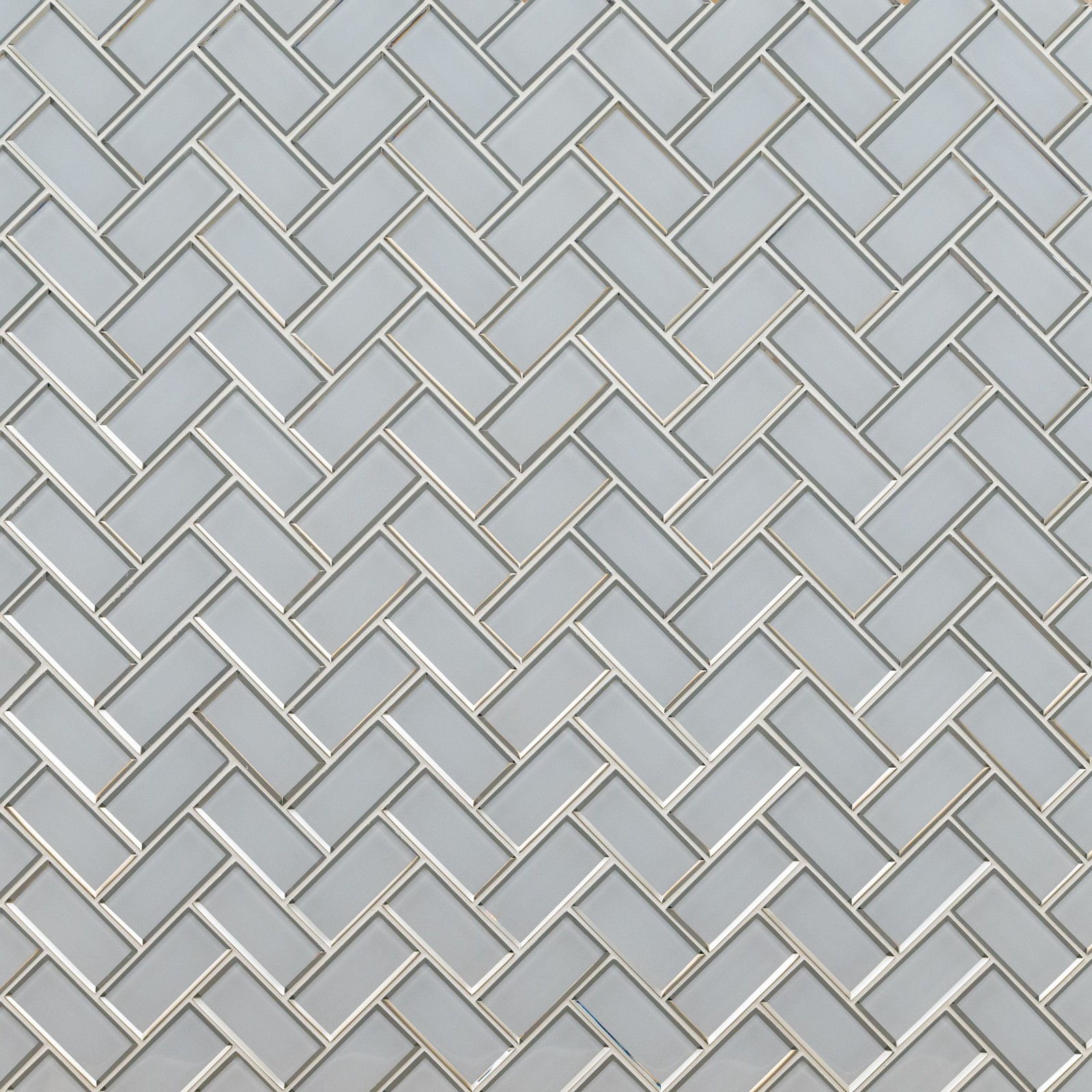 Ackland AKM-G-RI2X4BHB-CA Rivella – 12″ x 14″ Glass Herringbone – Sage Edge