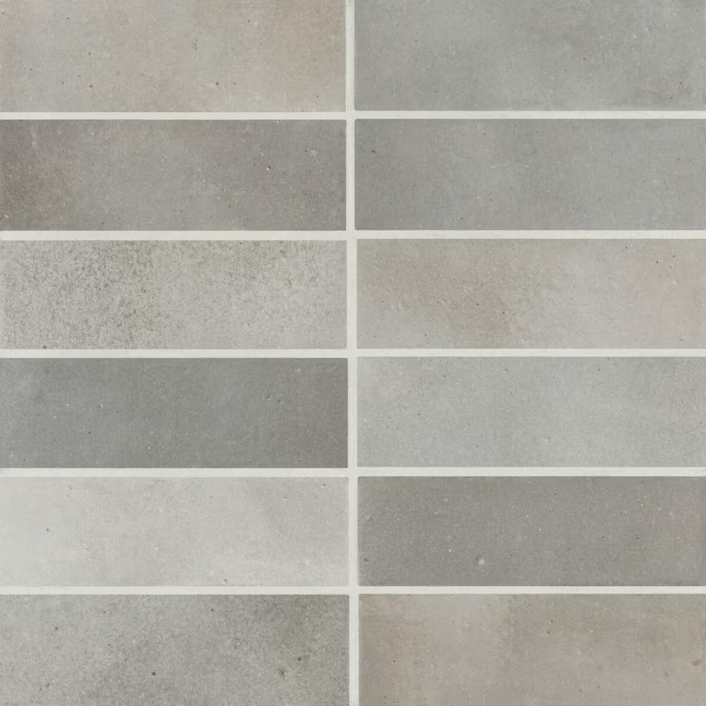 Celine 2 In. X 6 In. Matte Greige Porcelain Subway Floor and Wall Tile (5.33 Sq.