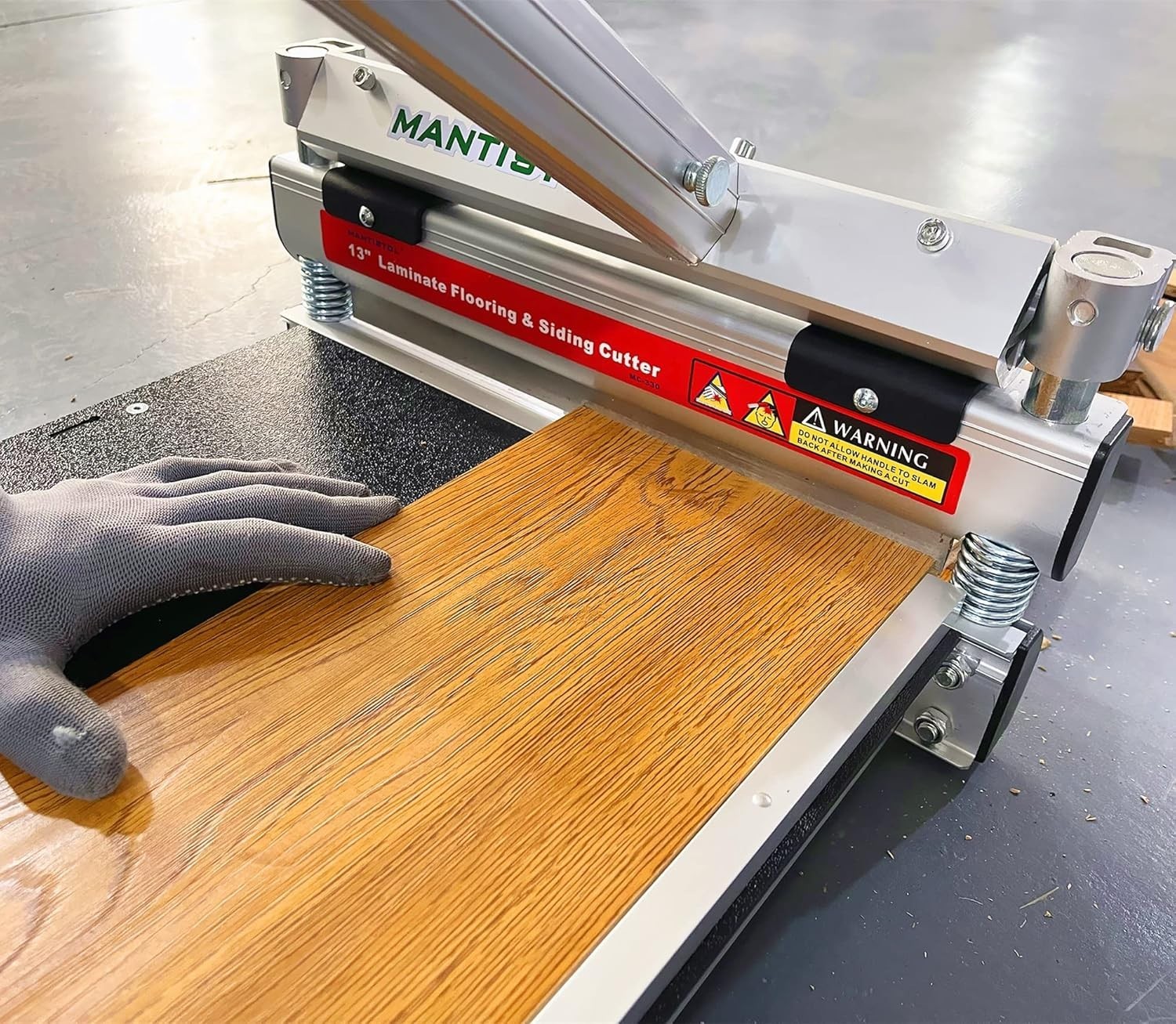Heavy Duty 13″ Floor Cutter – Precision Angles, LVP/SPC/WPC, Aluminum