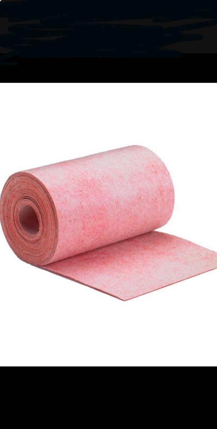 Seam Tape 5in x 16.5 ft Commercial Residential Red Waterproofing Membrane-SEALED