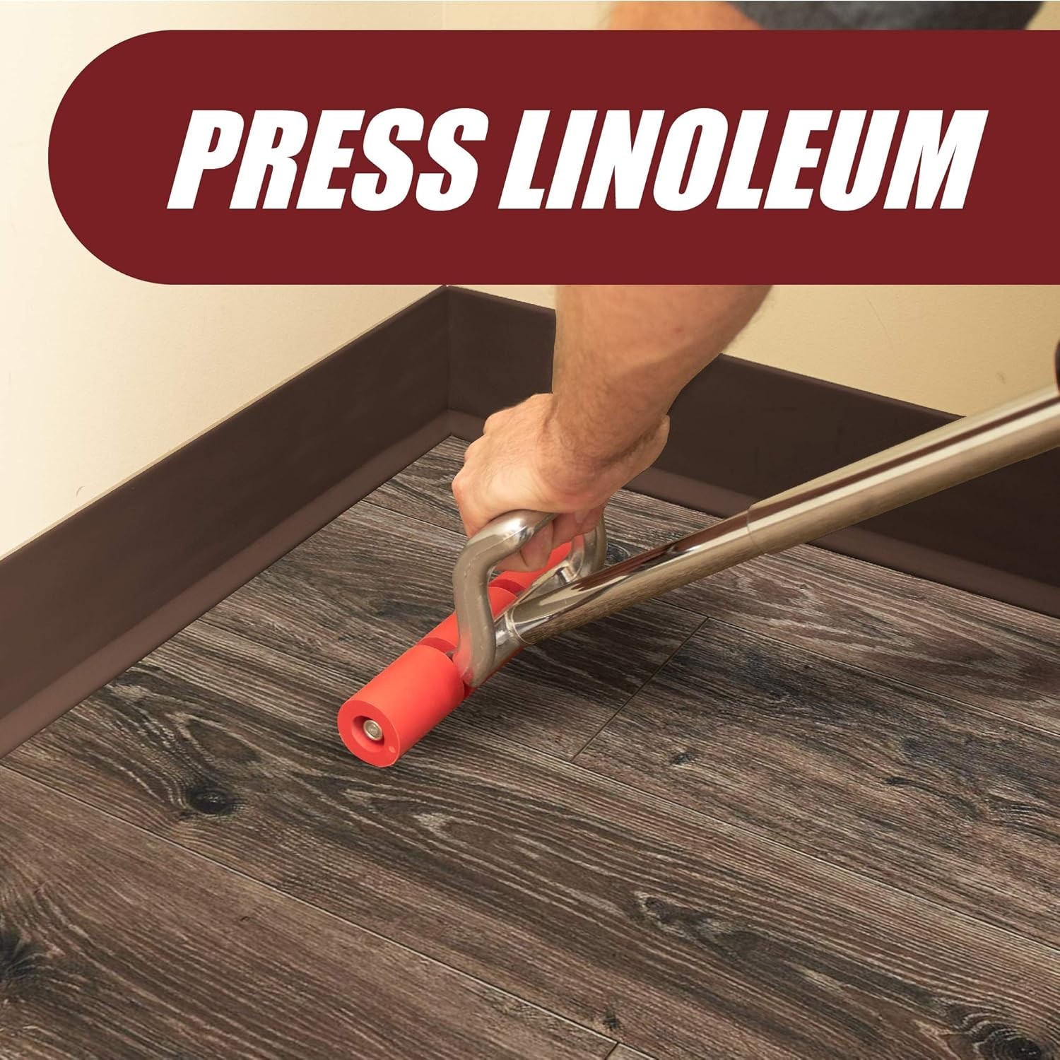 Heavy Duty Floor Roller for Laminate & Carpet 7-1/2″ Wide