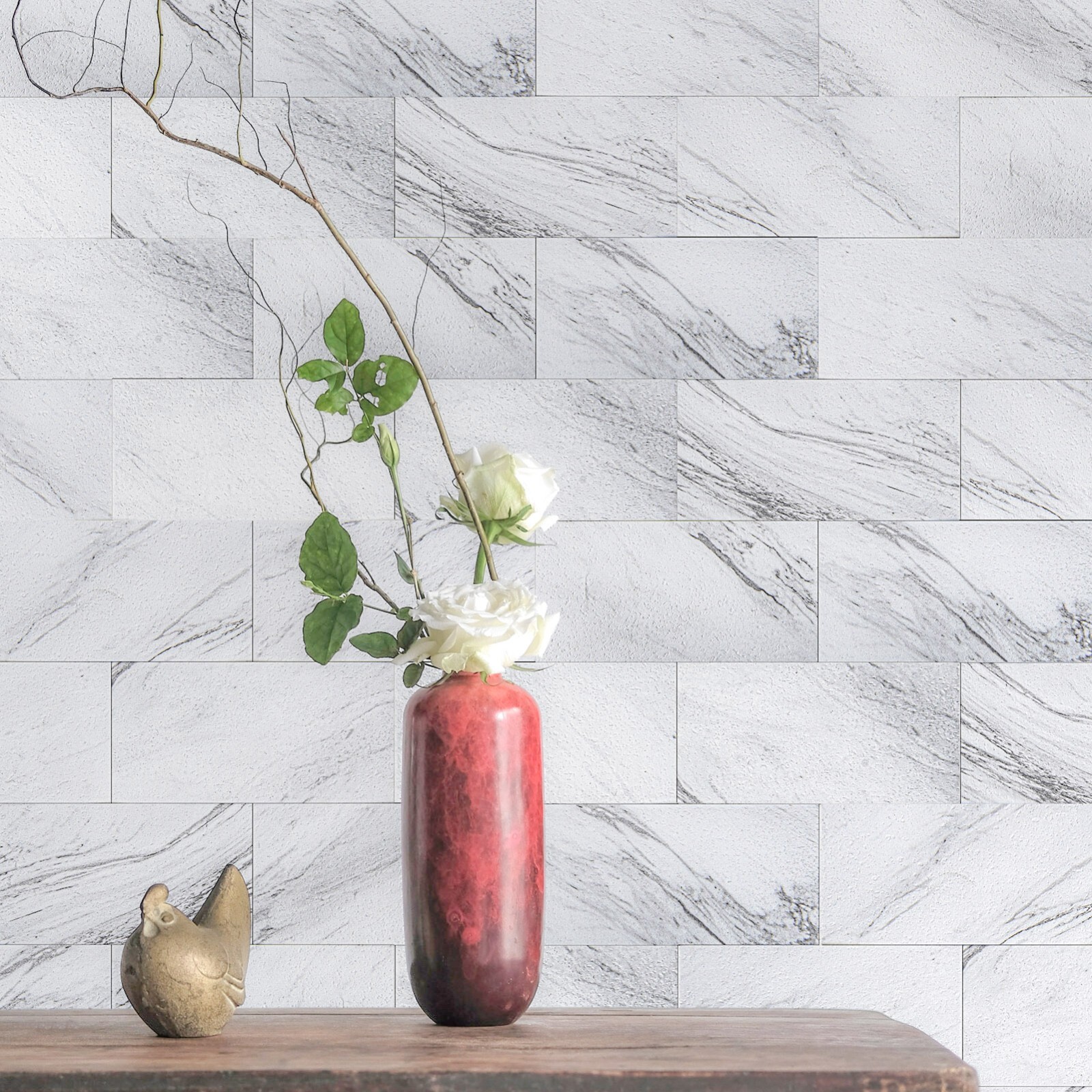Art3d 102pcs Peel&Stick Wall Tiles, each 3″x6″