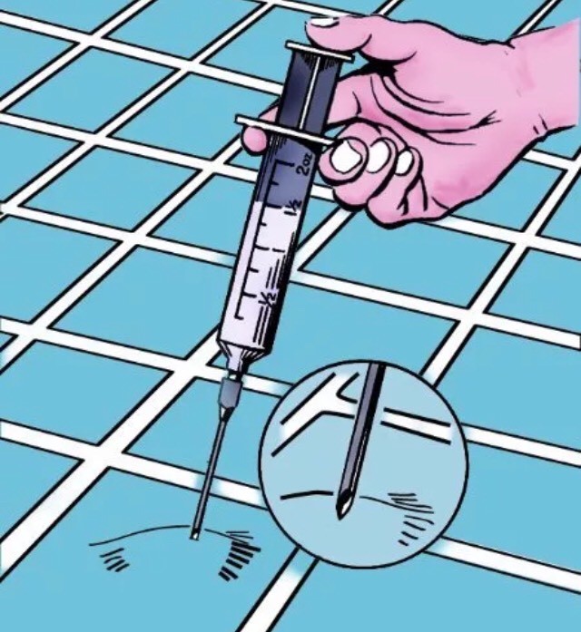 143 Professional Adhesive Syringe for Wood, Carpet and Vinyl Flooring