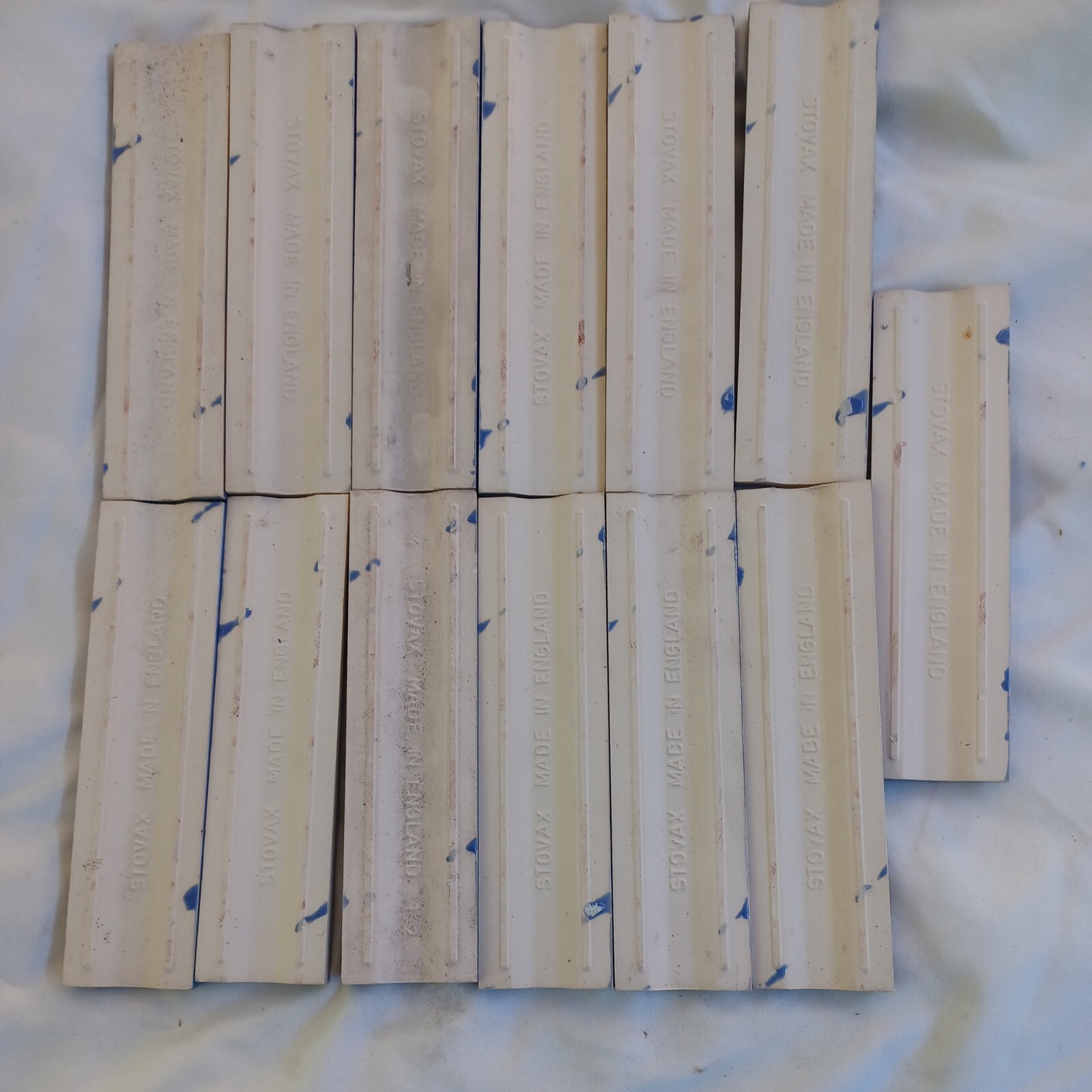 Reduced – 13 Pcs. LILAC ROPE DADO -Stovax made in England Tiles 1 1/2 X 6″