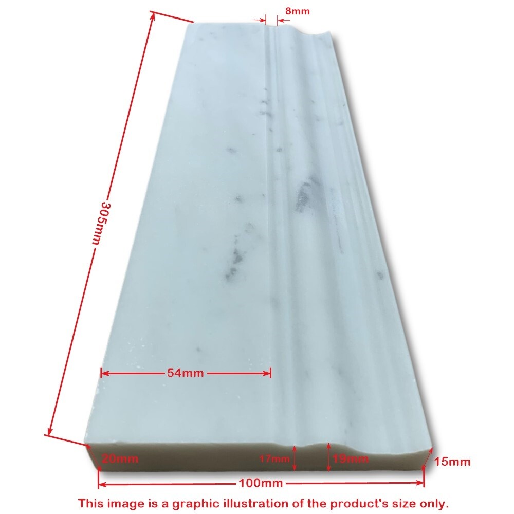 K01H Bardiglio Gray Dark Grey Marble 4×12 Baseboard Crown Molding Honed
