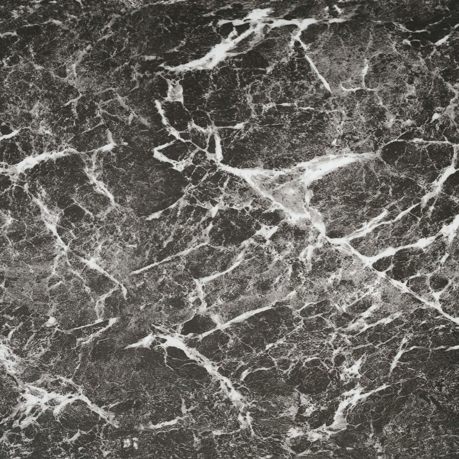 Home Decor Nexus Vinyl Tiles – Dark Grey White Vein, 20-Pack