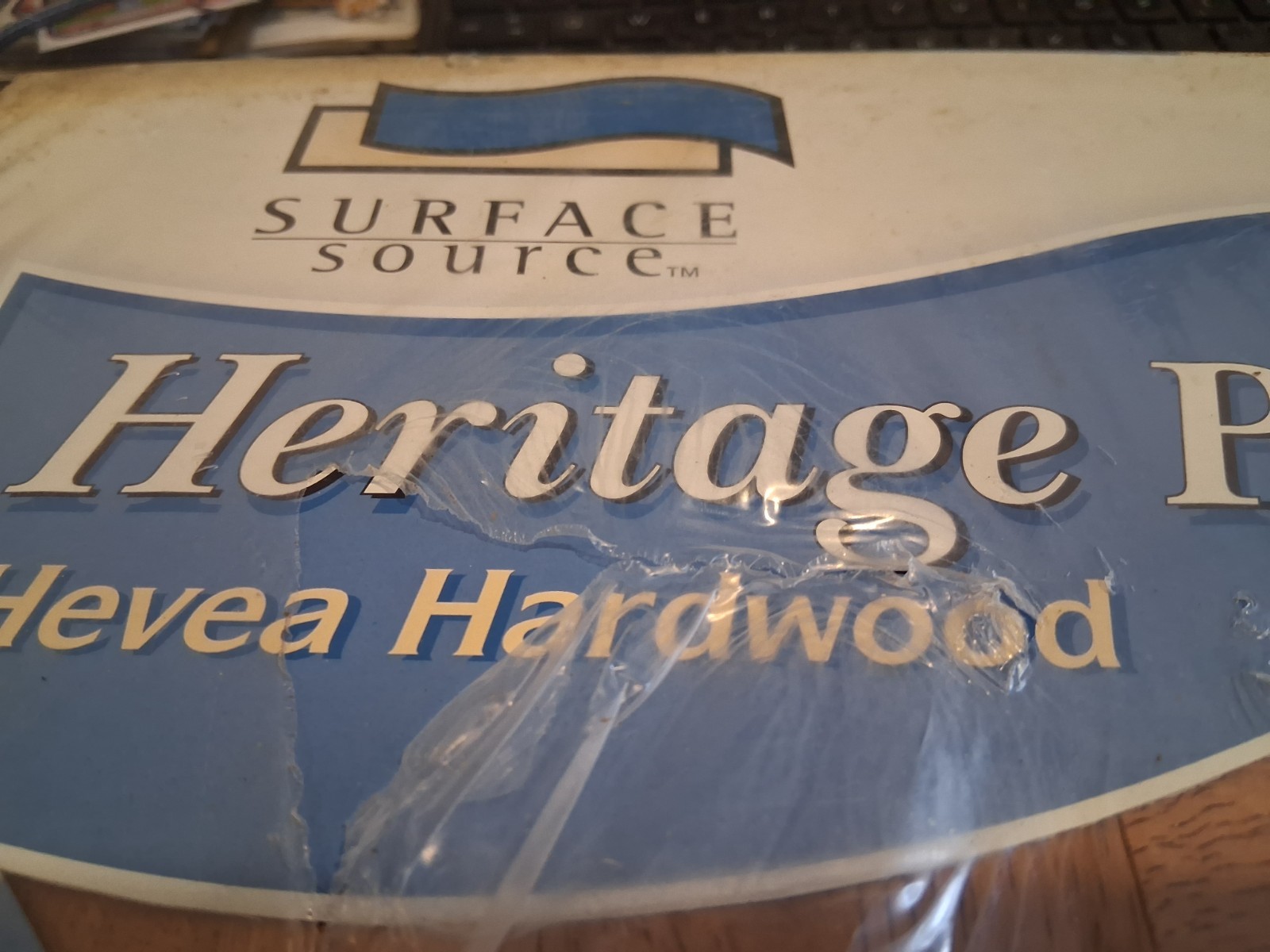 (10 PIECES) SURFACE SOURCE HERITAGE CHESTNUT PARQUET 12″ x 12″ HARDWOOD FLOORING