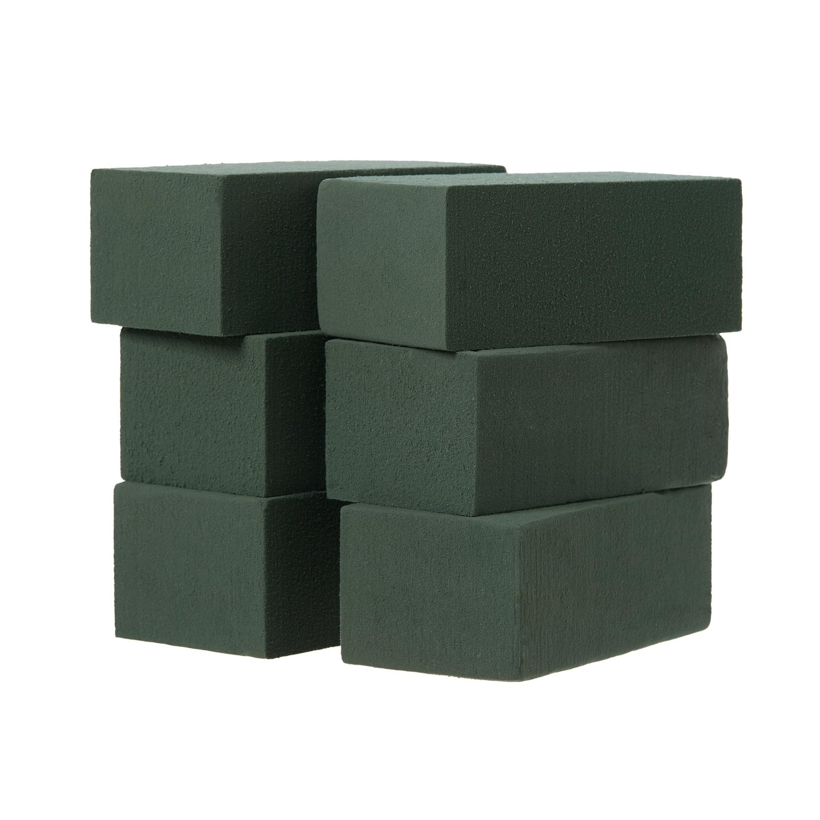 Crafare 6x3x2.5 Inch Wet Floral Foam Blocks Rectangle Small Size Foam Bricks …