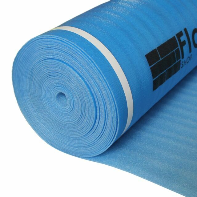 Laminate Flooring Underlayment Vapor Barrier Blue – 200 sqft, 3 mm thick