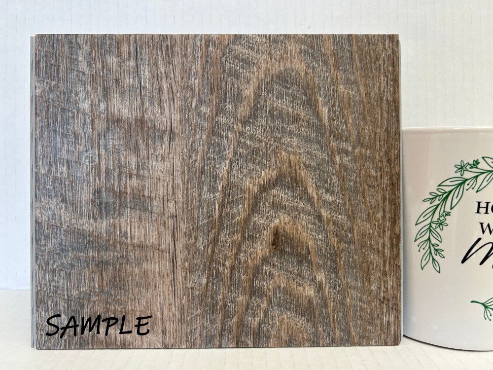 PRODURA Sawtooth Grey Waterproof 22mil Click Luxury Vinyl Plank 48″x7-3/8″x6mm