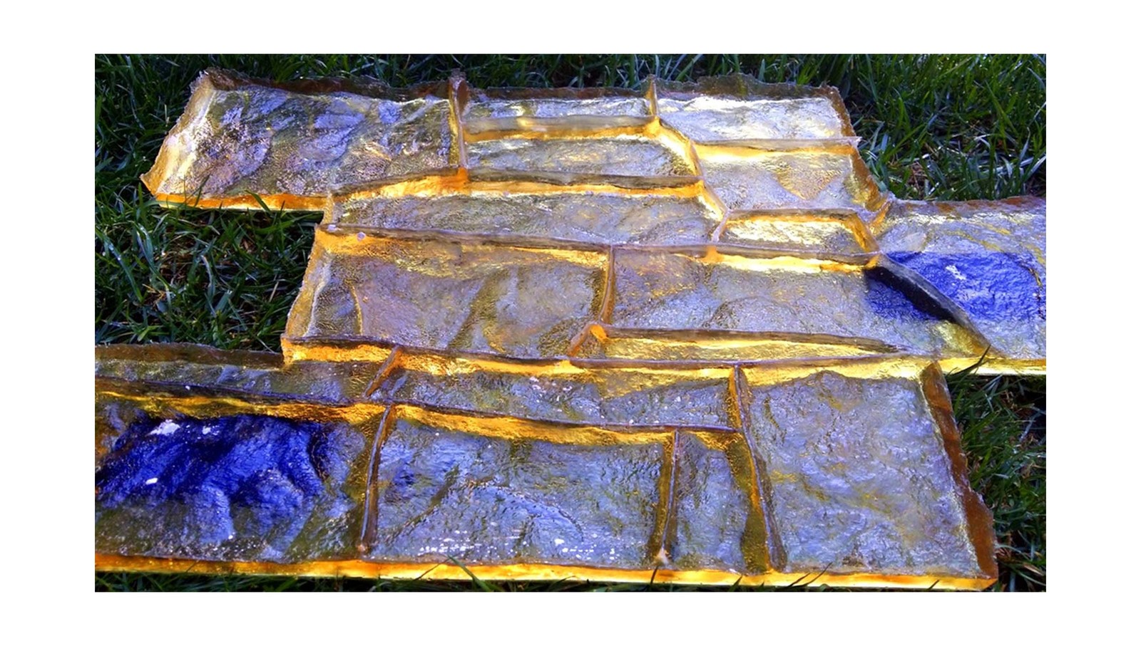 Granite Mat Stamp Texturing Skin Slate Pattern Stone Decorative Concrete Ceme…