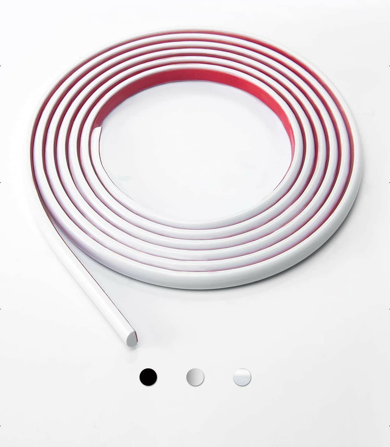 Art3d 10 Ft Peel and Stick Trim for Backsplash Tile Edge Self-Adhesive Liner