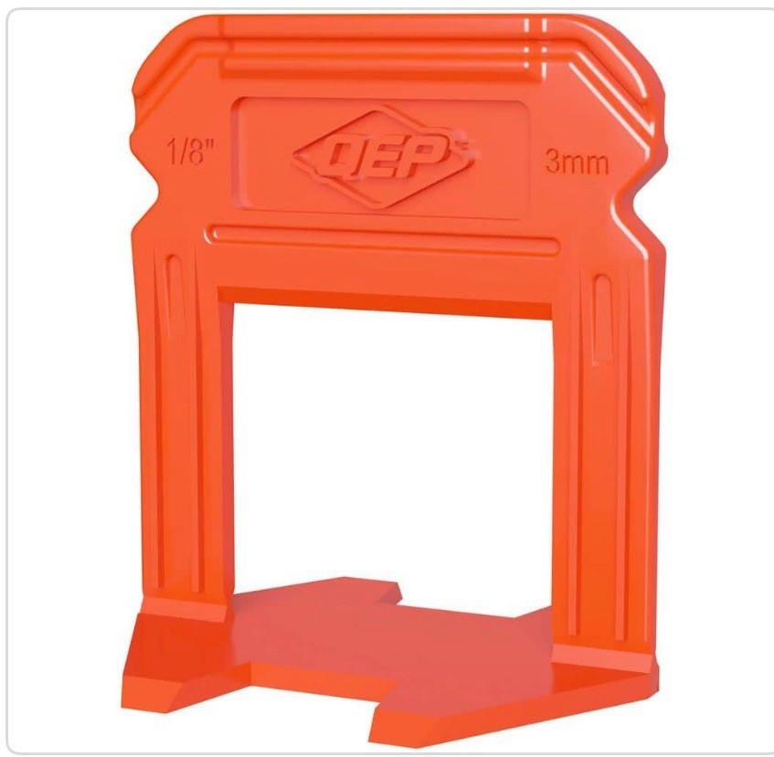 QEP Xtreme Red Tile Leveling Clips 1/8 in Part A Of 2 Part System 600 Count
